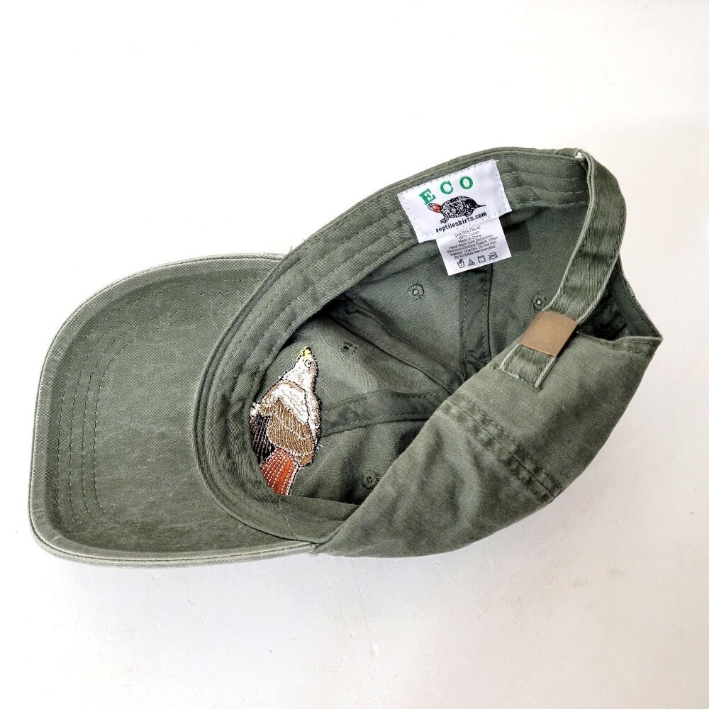 ECO Embroidered Baseball Cap Redtail Hawk New without Tag - Picture 3 of 4